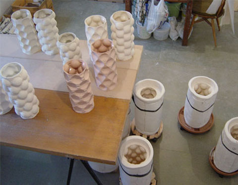 caroline andrin céramiste belgique belge artiste designer suisse artiste artistes potier poterie céramique céramiques 